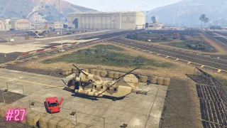 Grand Theft Auto V - #27 l Cargobob l Mission 28 l Stealing The Military Chopper l GTA 5