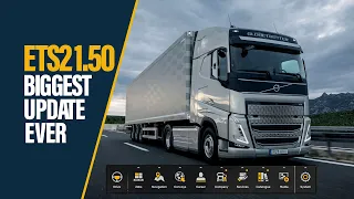 Euro Truck Simulator 2 1.50 Biggest Update Ever