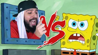 Bob Esponja Vs. Mussoumano - Batalha Cartoon (Revanche)