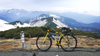 Cycling Japan's highest road up Mt. Norikura and back