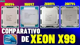 XEON 2680V4 O MONSTRO DE R$70! COMPARATIVO CONTRA 1650V4 VS 1660V3 E 2667V4