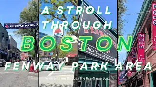 Walking Tour Fenway Pre-Game Buzz: Exploring Boston Streets Around Fenway Park