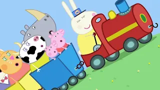 Peppa monta el pequeño tren | Kids First | Peppa Pig en Español