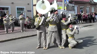 День міста Гайворон 30.09.2018 р.Військовий оркестр 194 понтонно мостового загону.