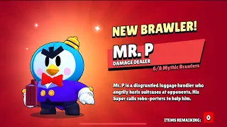 JJ's Brawl Stars Mega Box Opening 208 box I GOT LEGA and MR. P in Season 11 10 9