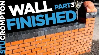 Bricklaying - Curved Brick wall Finished part 3