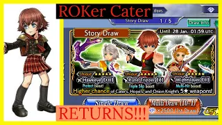 DFFOO - Cater Returns(Lost Chapters) and Heretic Co-Op Quest.