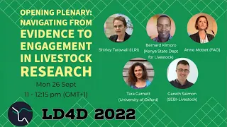 LD4D 2022 Opening Plenary: Navigating from evidence to engagement in livestock research