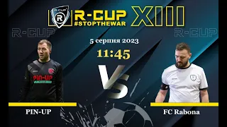 PIN-UP 6-4 FC Rabona   R-CUP XIII (Регулярний футбольний турнір в м. Києві)