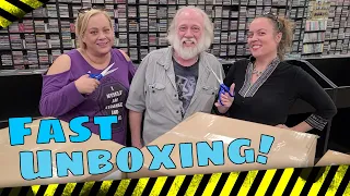 Fast Record Store Unboxing - Brand New Vinyl Records