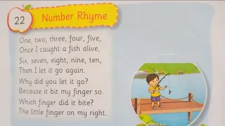 Number Rhyme | Jr Kg Poem | Songs & Rhymes | S&D Teacher