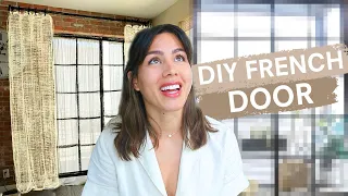 I DIY a $1000 French Door *only $70!*