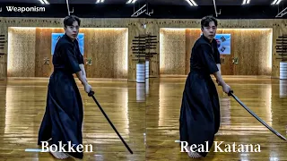 Katana vs Bokken Which is Faster?