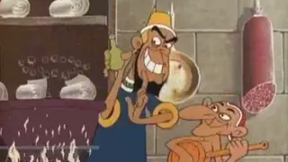 Asterix i Kleopatra - Piosenka o torcie