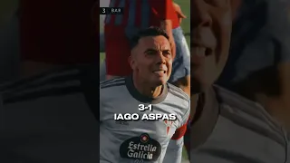 Throwback to when Iago Aspas silenced Barca fans 🤫 #iagoaspas #celtavigo #fcbarcelona