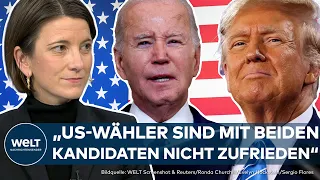 US-PRÄSIDENTSCHAFTSWAHL: "Für viele Amerikaner geht es um die Wahl des geringeren Übels"