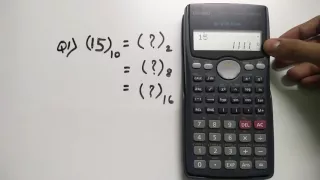 Number System Conversion - Decimal, Binary, Octal & Hexadecimal | Scientific Calc