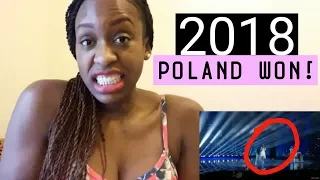 BRITISH REACTS TO POLAND JUNIOR EUROVISION WINNER 2018