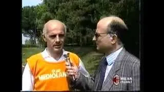 Arrigo Sacchi a Milanello prima di Milan-Steaua (1989)