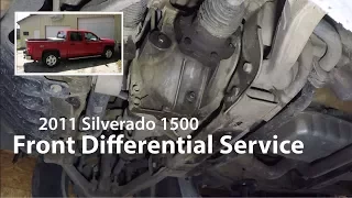 2007-2013 Silverado: Front Differential Service