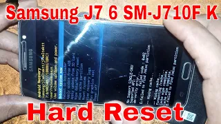 samsung j7 2016 sm- j710k hard reset Samsung J7 6 (SM J710) Hard Reset/ Pattern Unlock