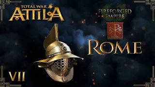 Attila total war мод FIREFORGED EMPIRE Рим-начало конца № 7