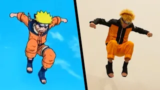 Stunts From Naruto In Real Life (Parkour)