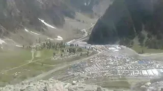 Baltal to zojila top hill..