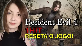 Resident Evil 4: 1 HIT RESETA O JOGO TODO no modo PROFISSIONAL! (PC)