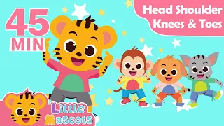 Head Shoulder Knees & Toes + Little Fish + more Little Mascots Nursery Rhymes & Kids Songs