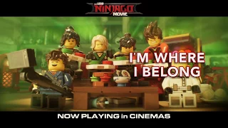 THE LEGO NINJAGO MOVIE - "Found My Place" Lyric Music Video