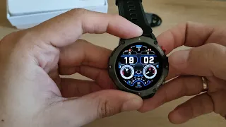 C21 smartwatch unboxing and quick menu view