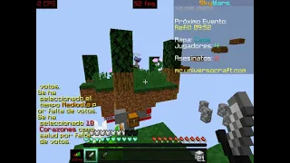 Mi partida de Skywars mas rapida