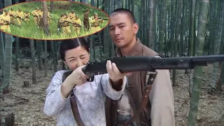 【Full Movie】姑娘在練槍法，怎料遇上1000日軍，直接實操狙殺日軍  ⚔️ 抗日  MMA | Kung Fu