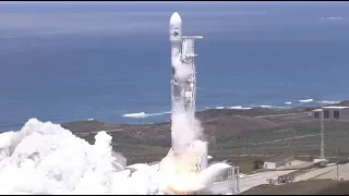 NASA: Spectacular Launch of SpaceX Falcon 9 Iridium GRACE-FO w/ Sound!