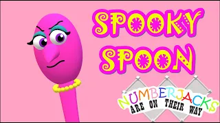 Numberjacks Are On Their Way - Spooky Spoon Song (Official Music Video)