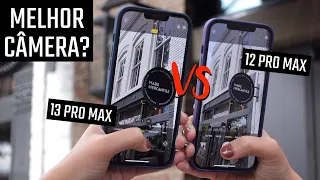 BATALHA DAS CÂMERAS! iPhone 13 Pro Max VS. 12 Pro Max