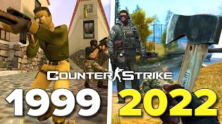 Evolution of Counter-Strike [1999 - 2022]