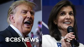 Trump leads Haley by 35 points in South Carolina, CBS News poll finds