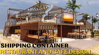 Container Restaurant Design | Cafe Design idea