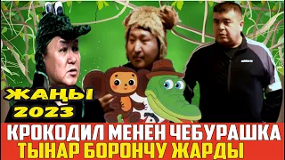 ЖАҢЫ2023//ТЫНАР БОРОНЧУ КРОКОДИЛ ЖАНА ЧЕБУРАШКА//БООР ЭЗГЕН ТАМАША