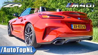 NEW! BMW Z4 M40i LOUD! Exhaust SOUND Revs & ONBOARD by AutoTopNL