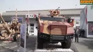 Titus Nexter multirole armoured vehicle Systems IDEX 2015 Defense Exhibition Abu Dhabui UAE version