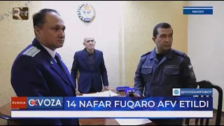 14 nafar fuqaro afv etildi