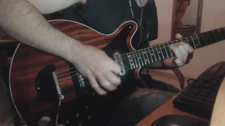 Queen - Don't Stop Me Now (with Long-Lost Guitars) Solo Cover