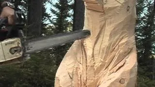 Chainsaw Bear Carving Chapter 3.VOB