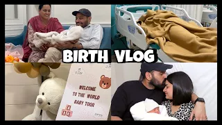 BIRTH VLOG 👼🏻| Welcome to the world baby Toor 🎀 ​⁠@mrstoor