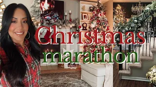 🎄CHRISTMAS DECORATING MARATHON | CHRISTMAS DECOR IDEAS 2023 | CHRISTMAS DECORATIONS 2023