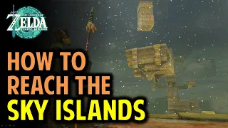 How to Reach the Sky Islands - Tulin of Rito Village | The Legend of Zelda: Tears of the Kingdom