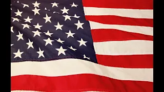 American Flag Waving | Video & Audio | National Anthem